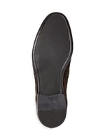 Silas Suede Penny Loafers