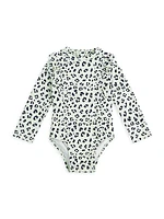 Baby Girl's, Little Girl's & Girl's Animal Print Rashguard Long-Sleeve Swimsuit