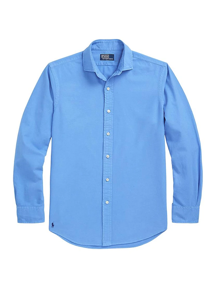 Oxford Long-Sleeve Sport Shirt