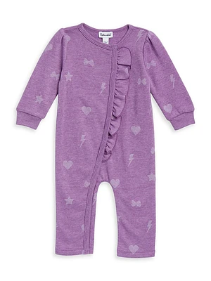 Baby Girl's Funfetti Coveralls