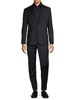 Wool Crystal Lapel Tuxedo