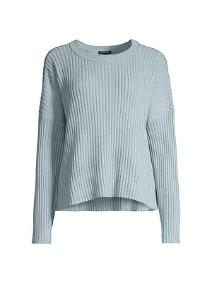 Boxy Ribbed Sweater