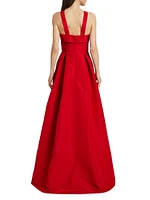 Emma Silk Sleeveless Gown