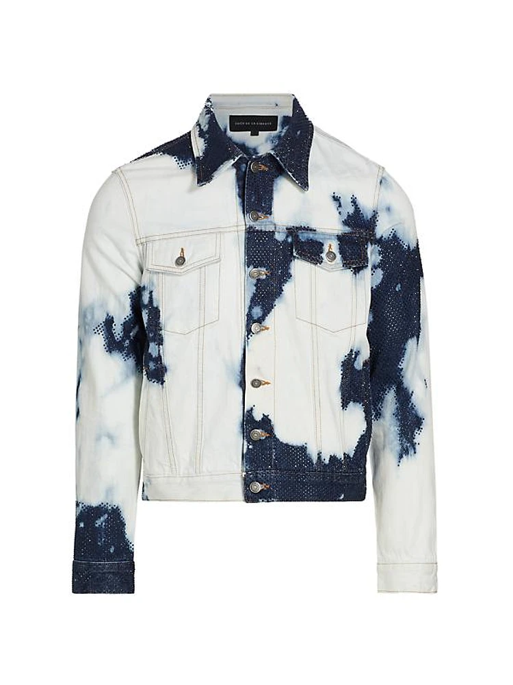 Johnny Bleached Denim Trucker Jacket