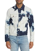 Johnny Bleached Denim Trucker Jacket