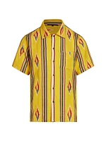 Robbie Striped Bowling Shirt