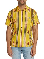 Robbie Striped Bowling Shirt