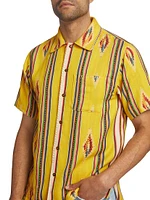 Robbie Striped Bowling Shirt