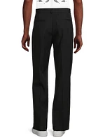 Wool Crease-Front Pants