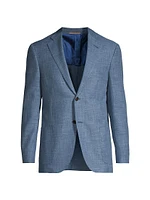 Cotton & Wool-Blend Two-Button Sport Coat