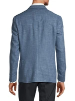 Cotton & Wool-Blend Two-Button Sport Coat