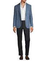 Cotton & Wool-Blend Two-Button Sport Coat