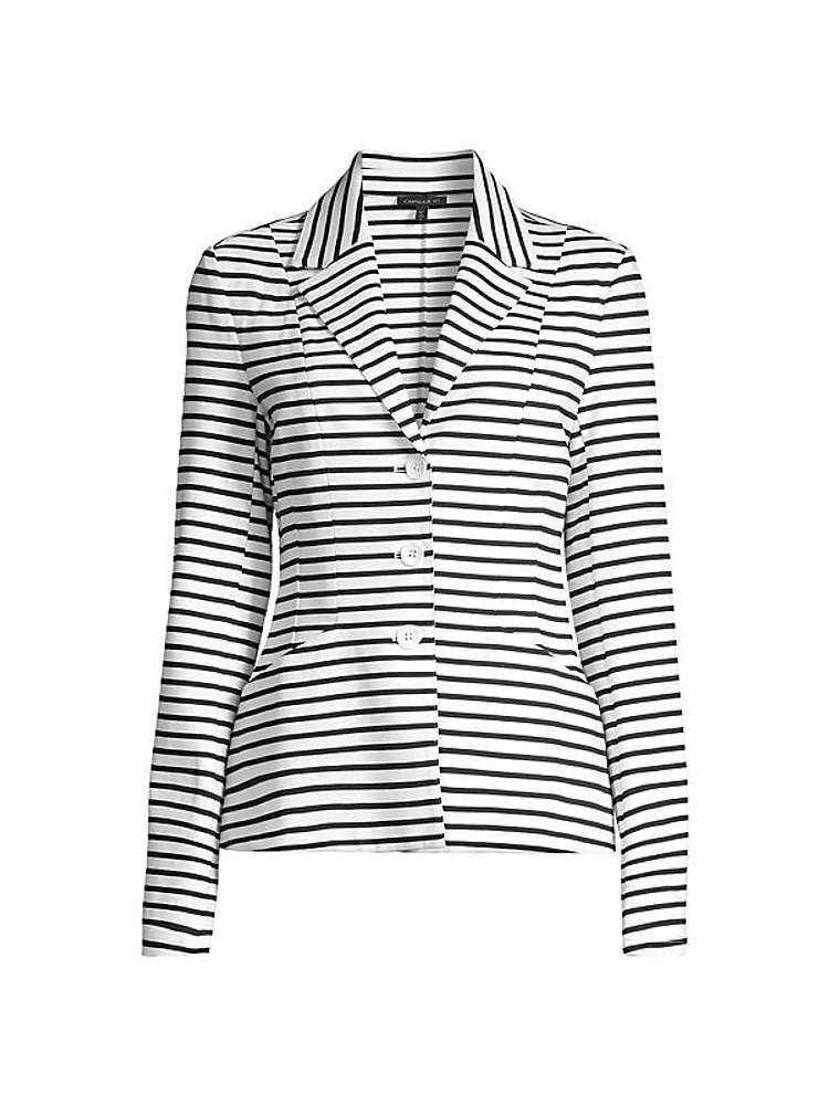 The Sight Striped Knit Jacket