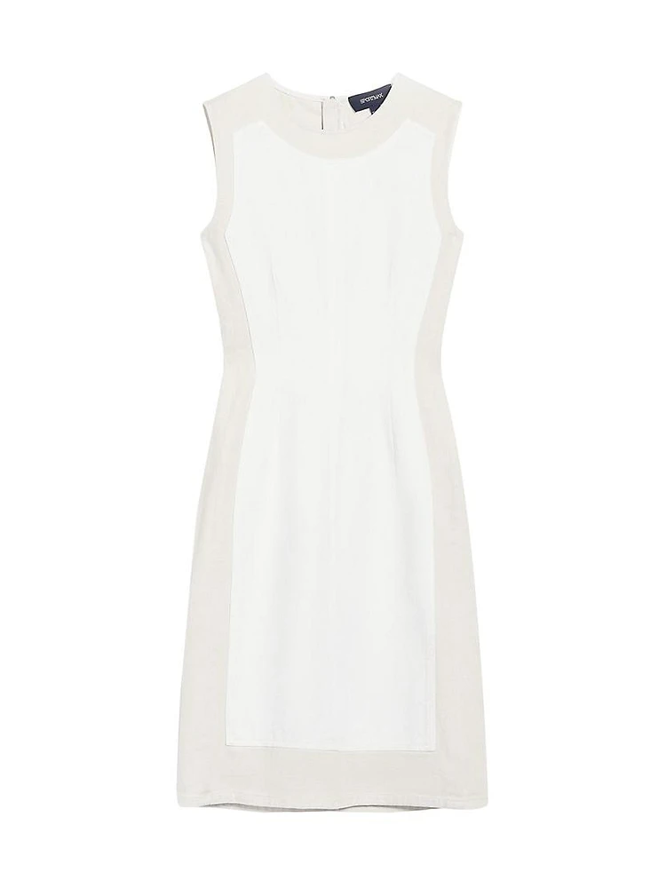 Yang Cotton Sleeveless Sheath Dress