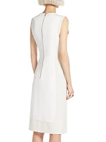 Yang Cotton Sleeveless Sheath Dress