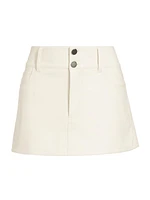 Laika Vegan Leather Miniskirt