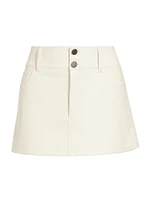 Laika Vegan Leather Miniskirt