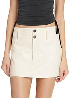 Laika Vegan Leather Miniskirt