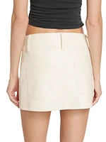 Laika Vegan Leather Miniskirt