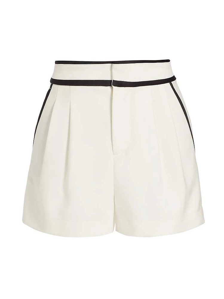 Esta Pleated Tipped Shorts