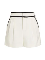 Esta Pleated Tipped Shorts