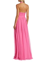 Paula Cut-Out Halter Gown