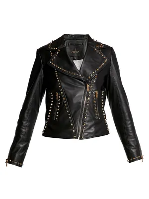 Stevie Upcycled Leather Jacket