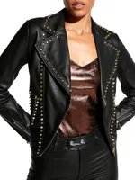 Stevie Upcycled Leather Jacket