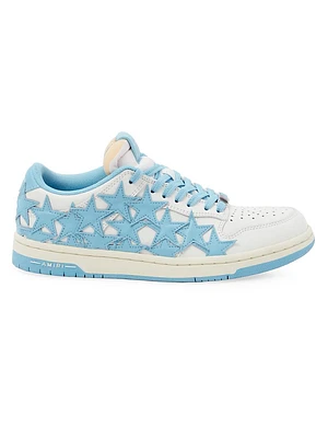 Stars Leather Low-Top Sneakers