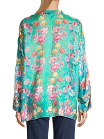 Neutra Mara Silk Floral Blouse