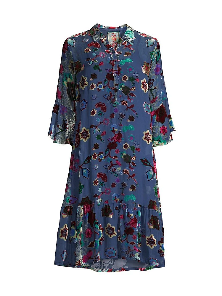 Eleon Flower Burnout Dress