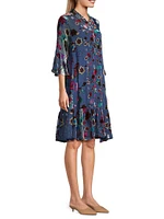 Eleon Flower Burnout Dress