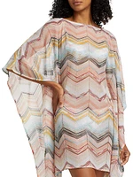 Zigzag Knit Cover-Up