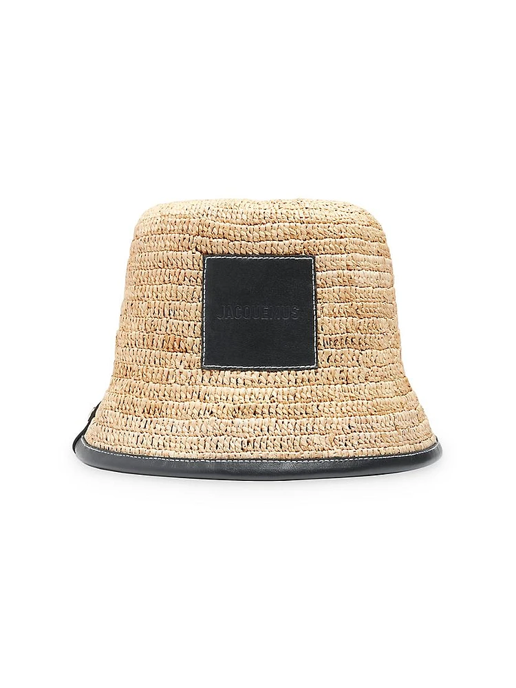 Raffia Bucket Hat