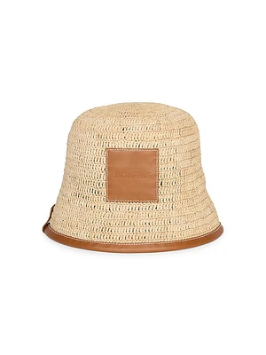 Raffia Bucket Hat