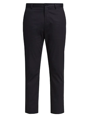 Informal Stretch-Cotton Pants