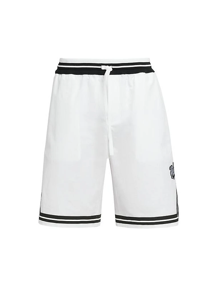 Popeline Ottico St. Logo Shorts