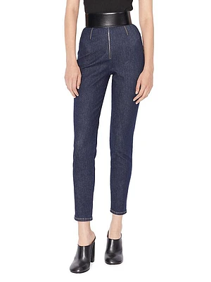 Ankle-Crop Skinny Jeans