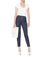 Ankle-Crop Skinny Jeans