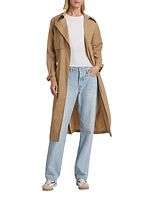 Last Night Cotton-Blend Trench Coat