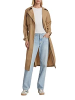 Last Night Cotton-Blend Trench Coat