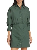 Dillon Cotton-Blend Shirtdress