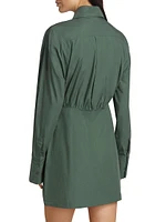 Dillon Cotton-Blend Shirtdress