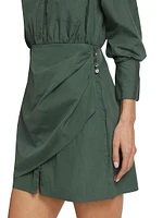 Dillon Cotton-Blend Shirtdress