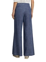 Demie Hemp Wide-Leg Trousers