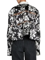 Floral Print Rugby Shirt