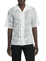 Hawaiian Silk Camp Shirt