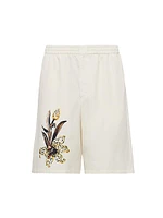 Silk Bermuda Shorts