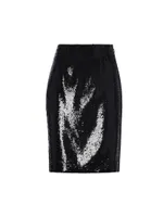 Sequined Mini-Skirt