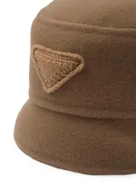 Velour Cloth Bucket Hat